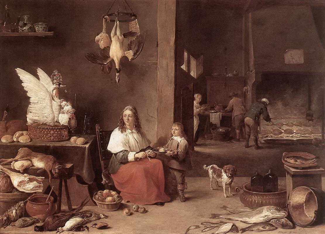 Scena in cucina - Mauritshuis, The Hague